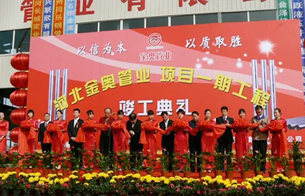 The Founding of Hebei Province Gold Mysterious Pipe Co., Ltd