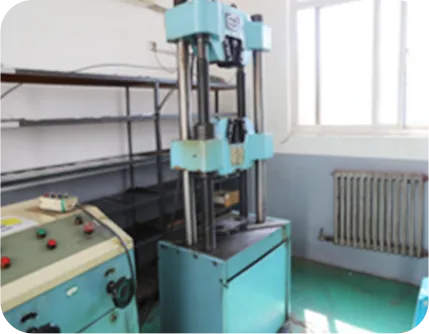 Tensile/flattening testing machine