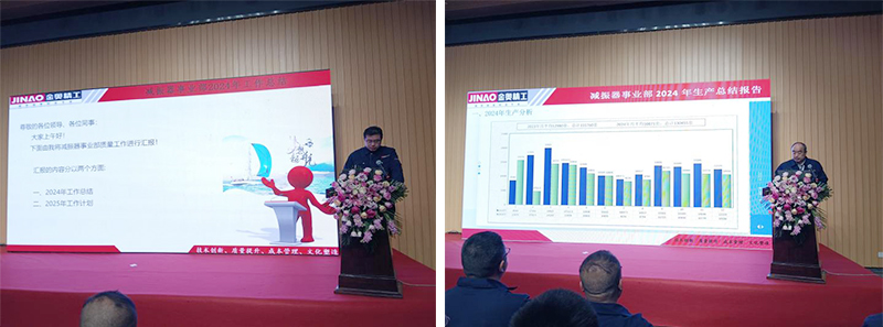 The company held the 2024 annual summary and commendation meeting